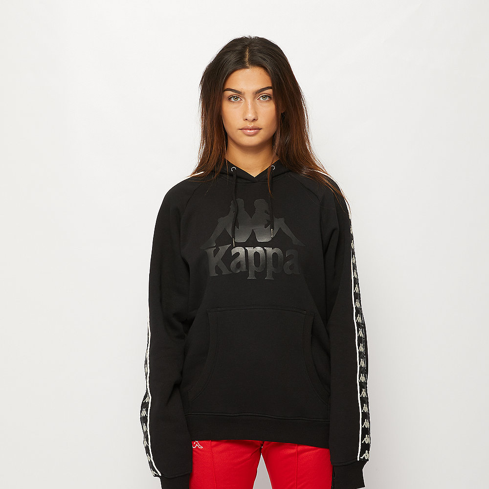 Kappa Damon Hooded Sweatshirt black