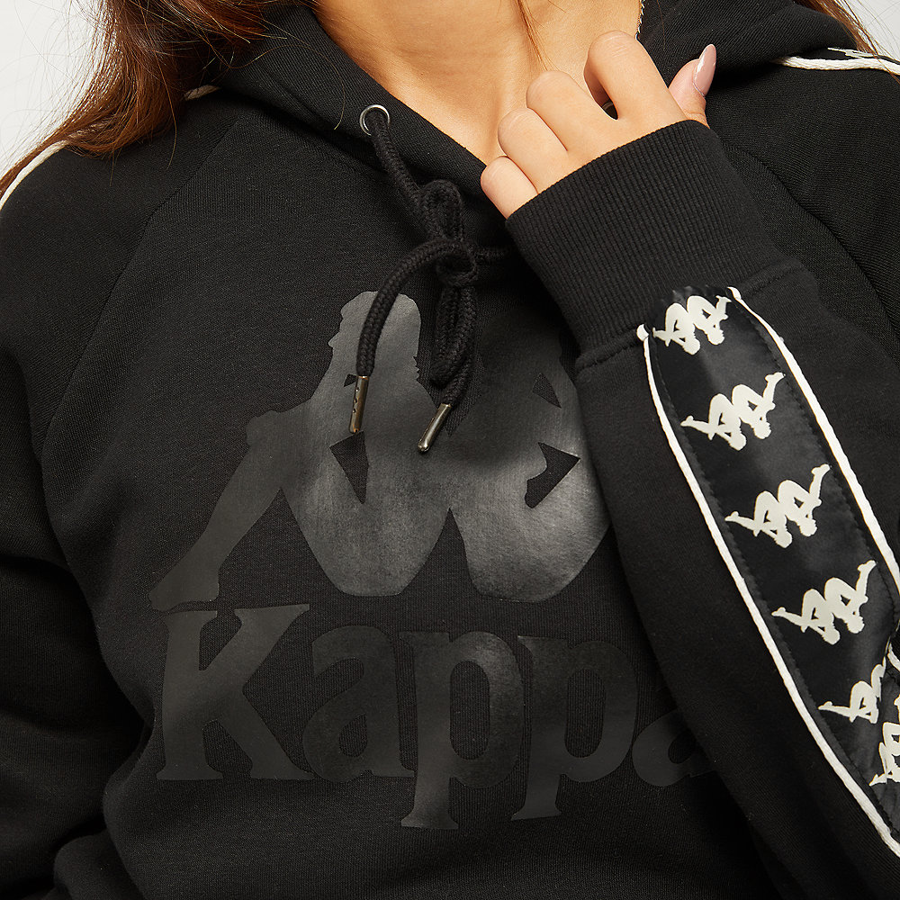 Kappa Damon Hooded Sweatshirt black