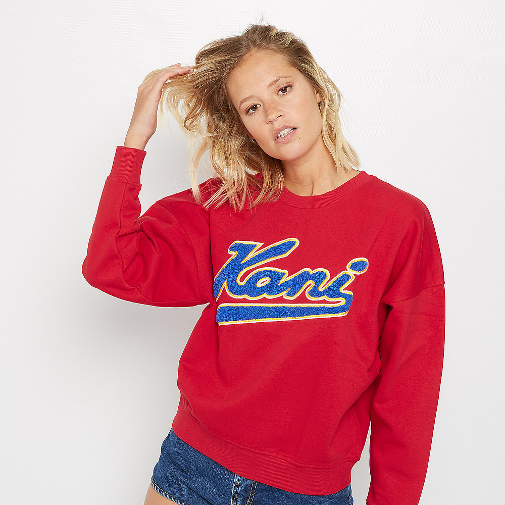 Karl Kani KK College Crew red/navy