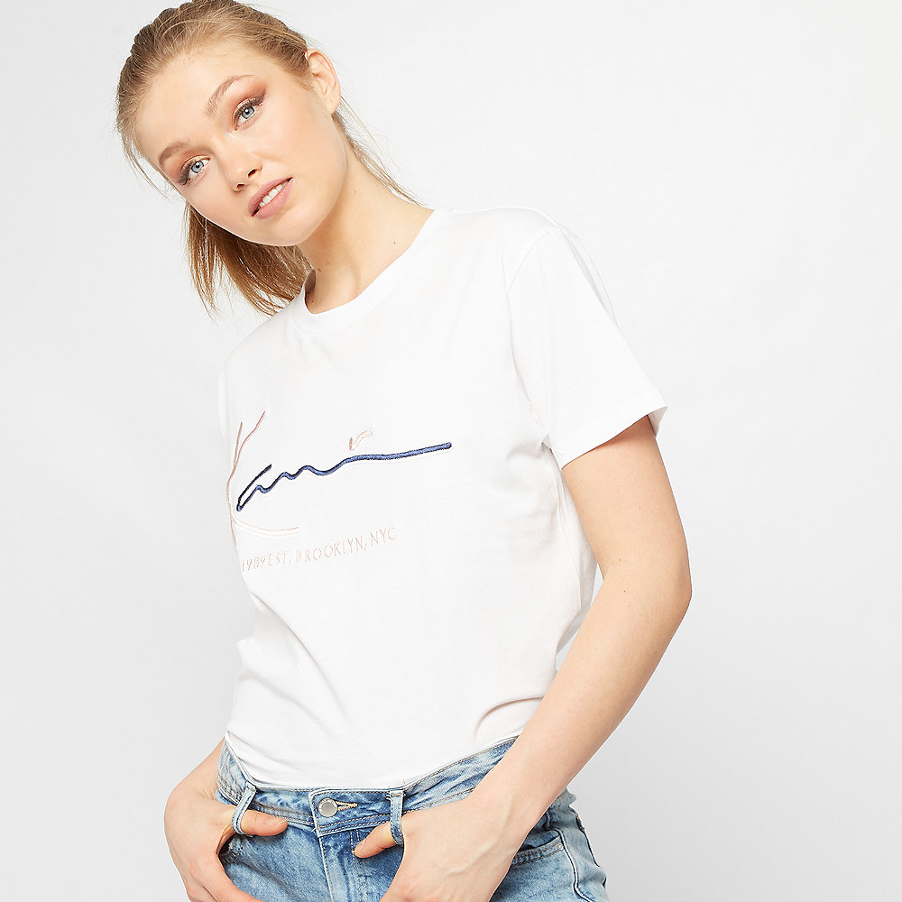 Karl Kani Signature Basic T-Shirt white
