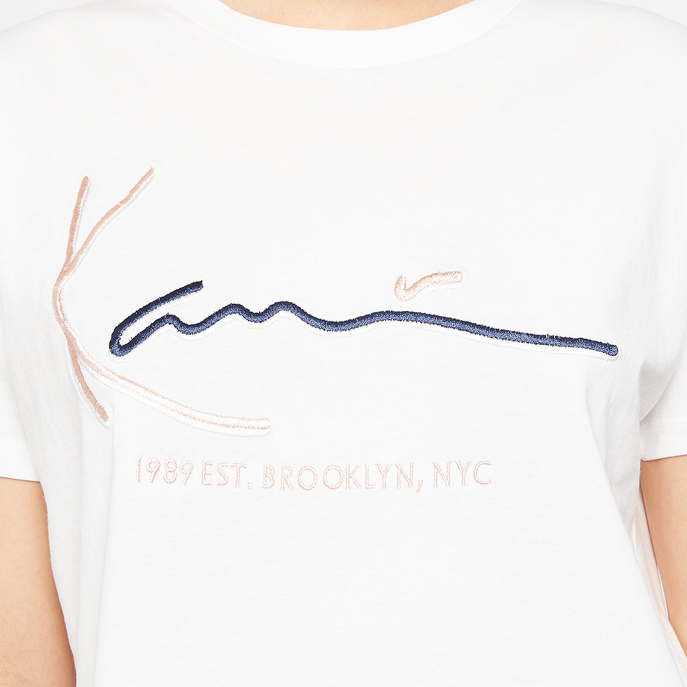 Karl Kani Signature Basic T-Shirt white