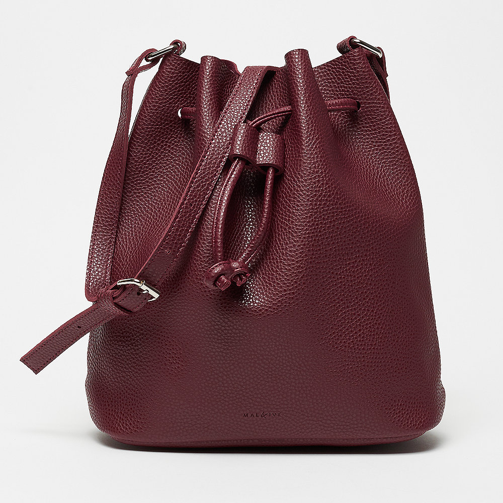 Mae & Ivy Liv Basic Bucket Bag burgundy
