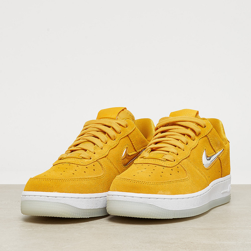 NIKE Air Force 1 '07 Premium LX yellow ochre/metallic silver-whit