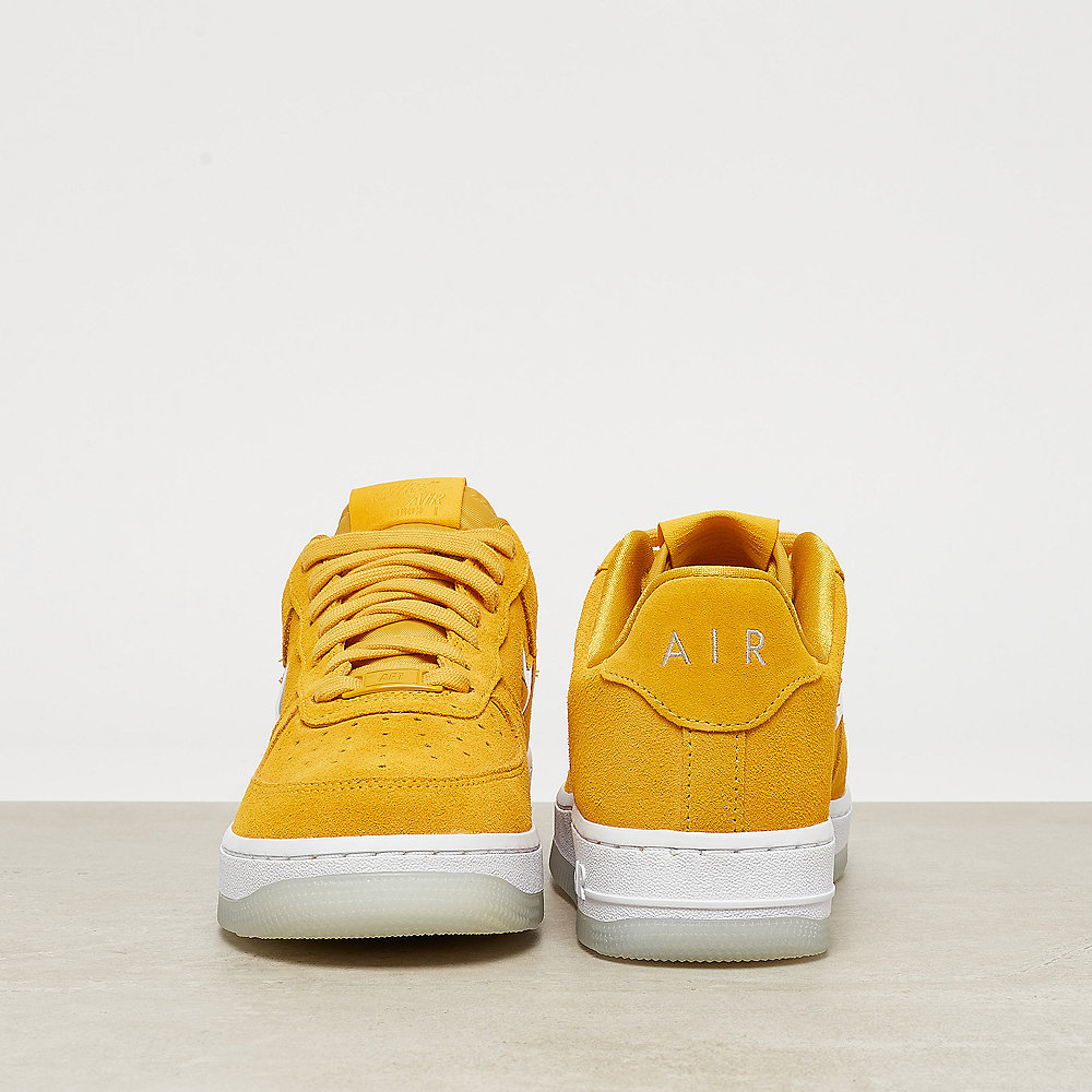 NIKE Air Force 1 '07 Premium LX yellow ochre/metallic silver-whit