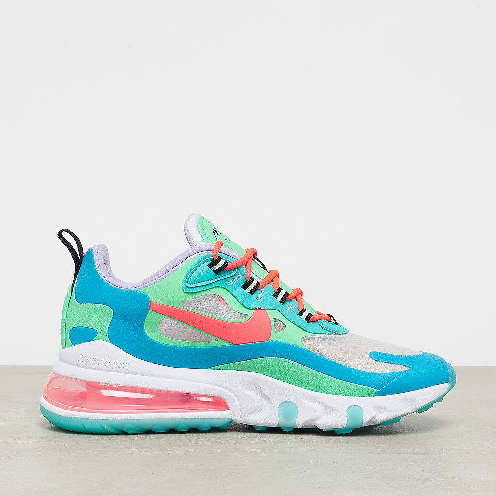 NIKE Air Max 270 React electro green/flash crimson blue lagoon