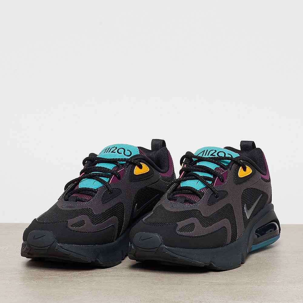 NIKE Air Max 200 black/anthracite -bordeaux