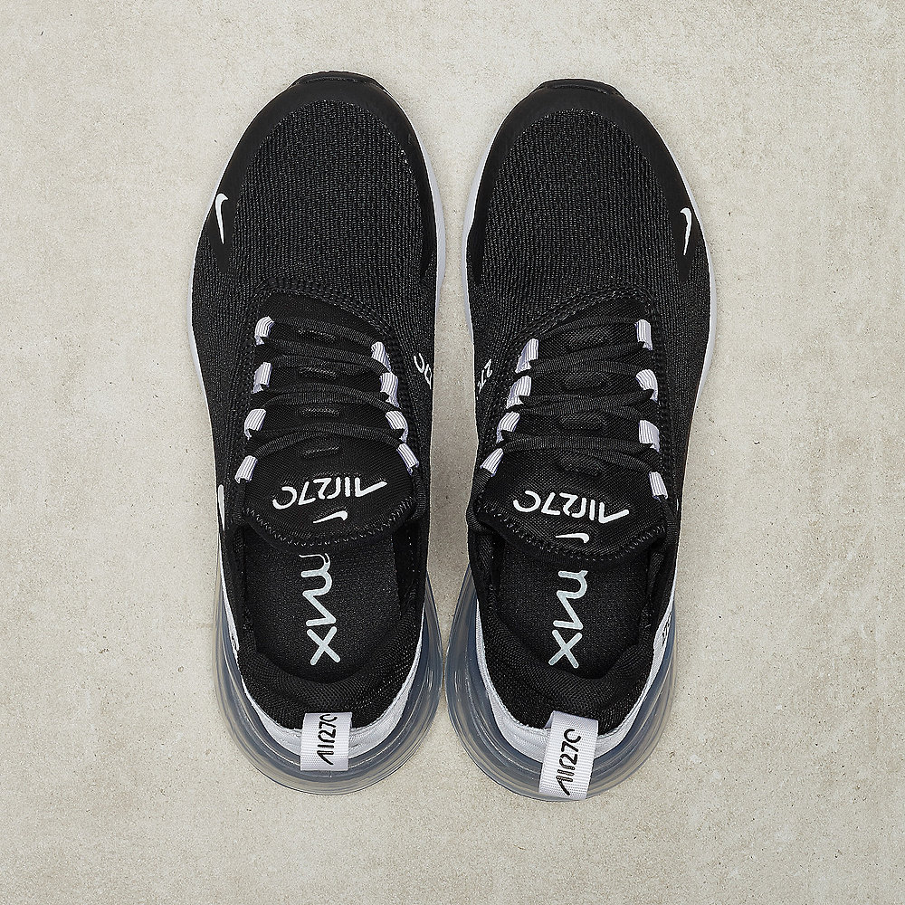 NIKE Air Max 270 black/white-pure platinum-white