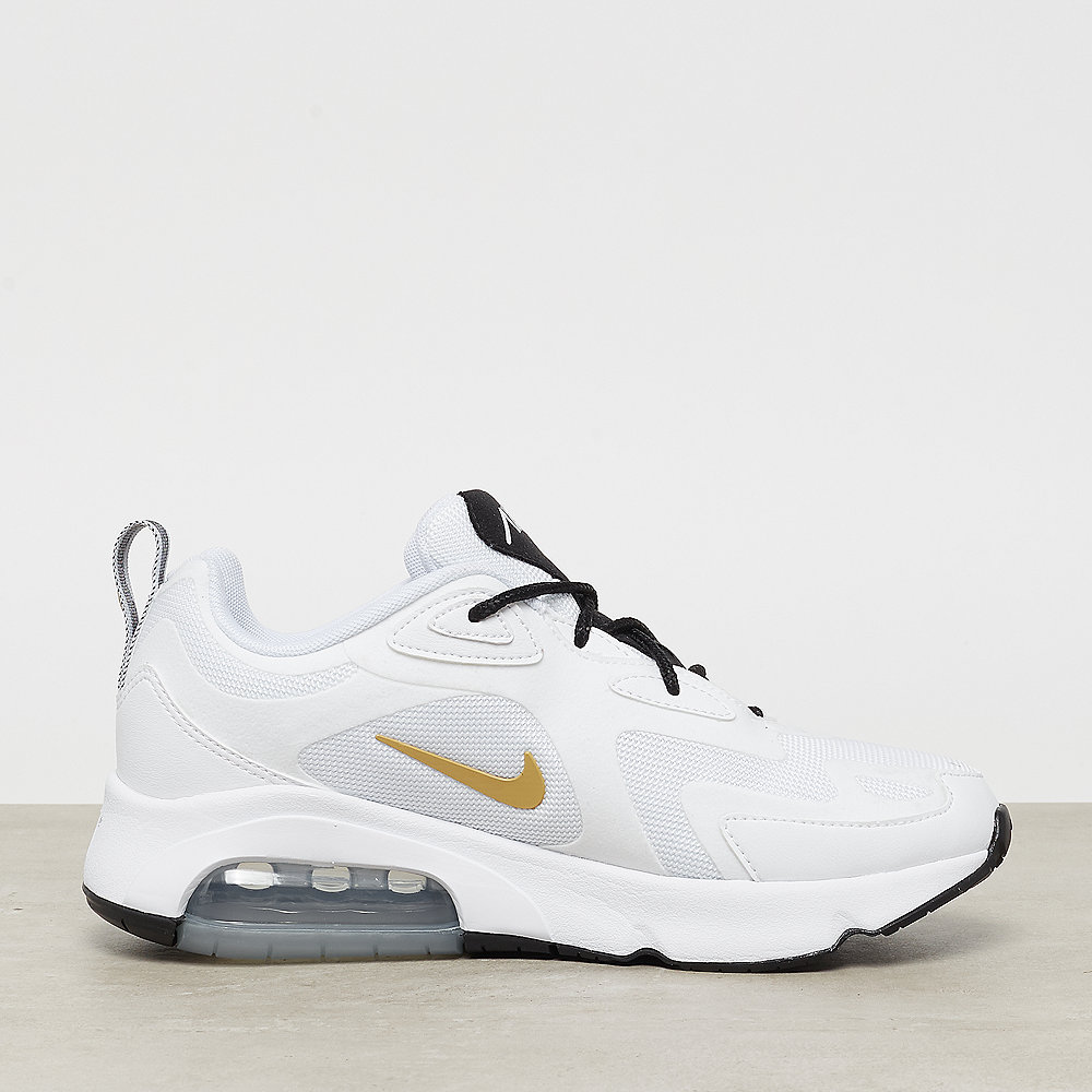 NIKE Air Max 200 white/metallic gold black