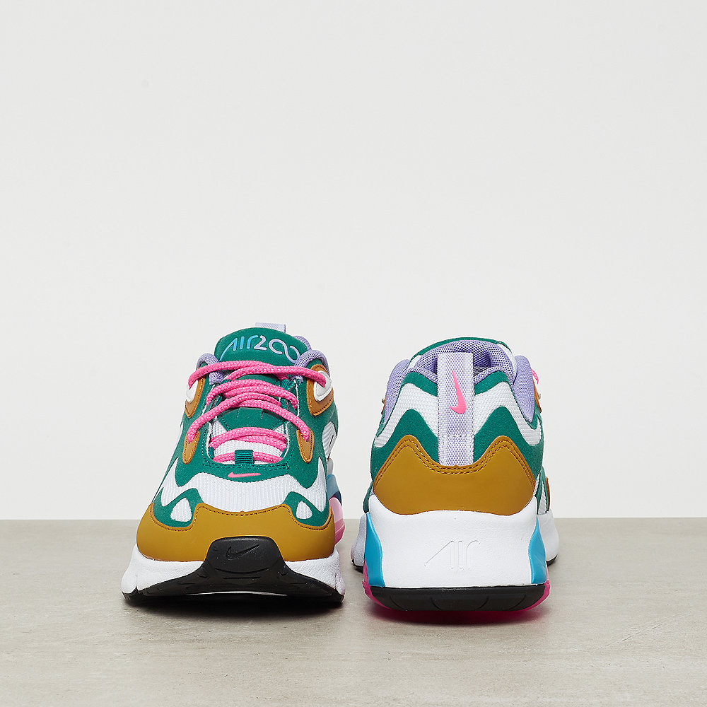 NIKE Air Max 200 mystic green/white-gold suede