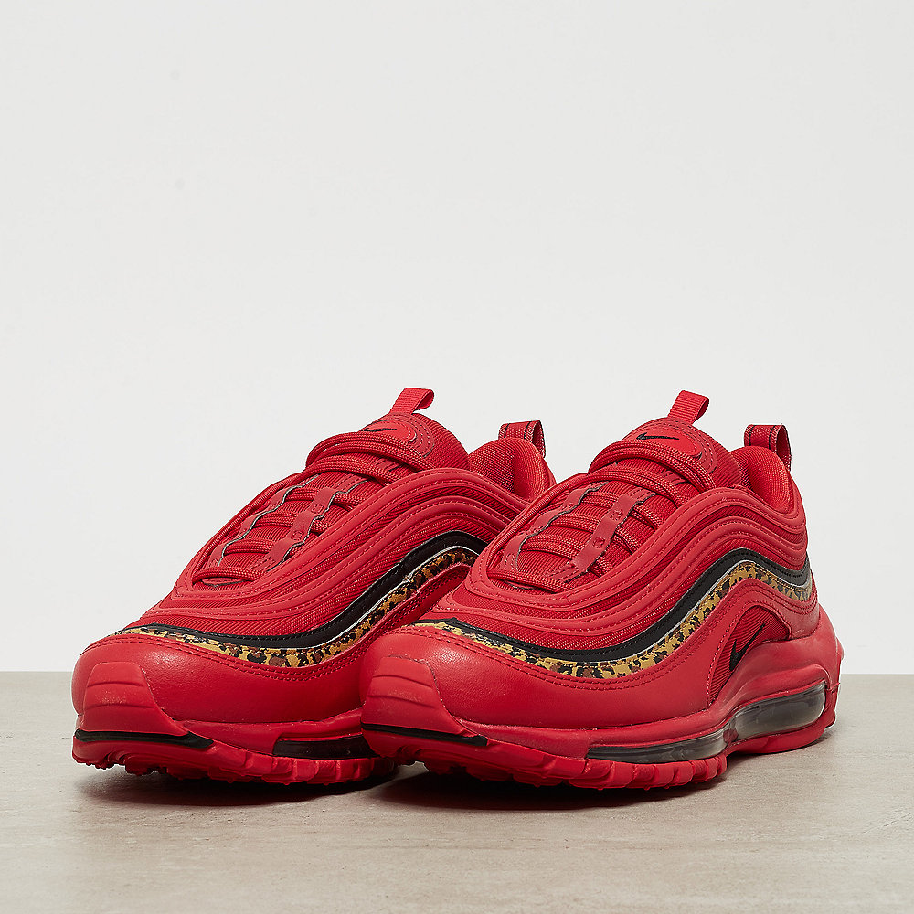NIKE Air Max 97 unversity red / black print