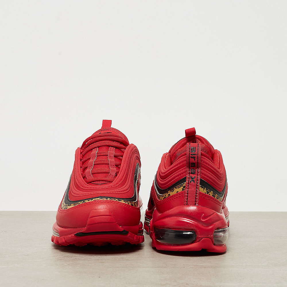 NIKE Air Max 97 unversity red / black print