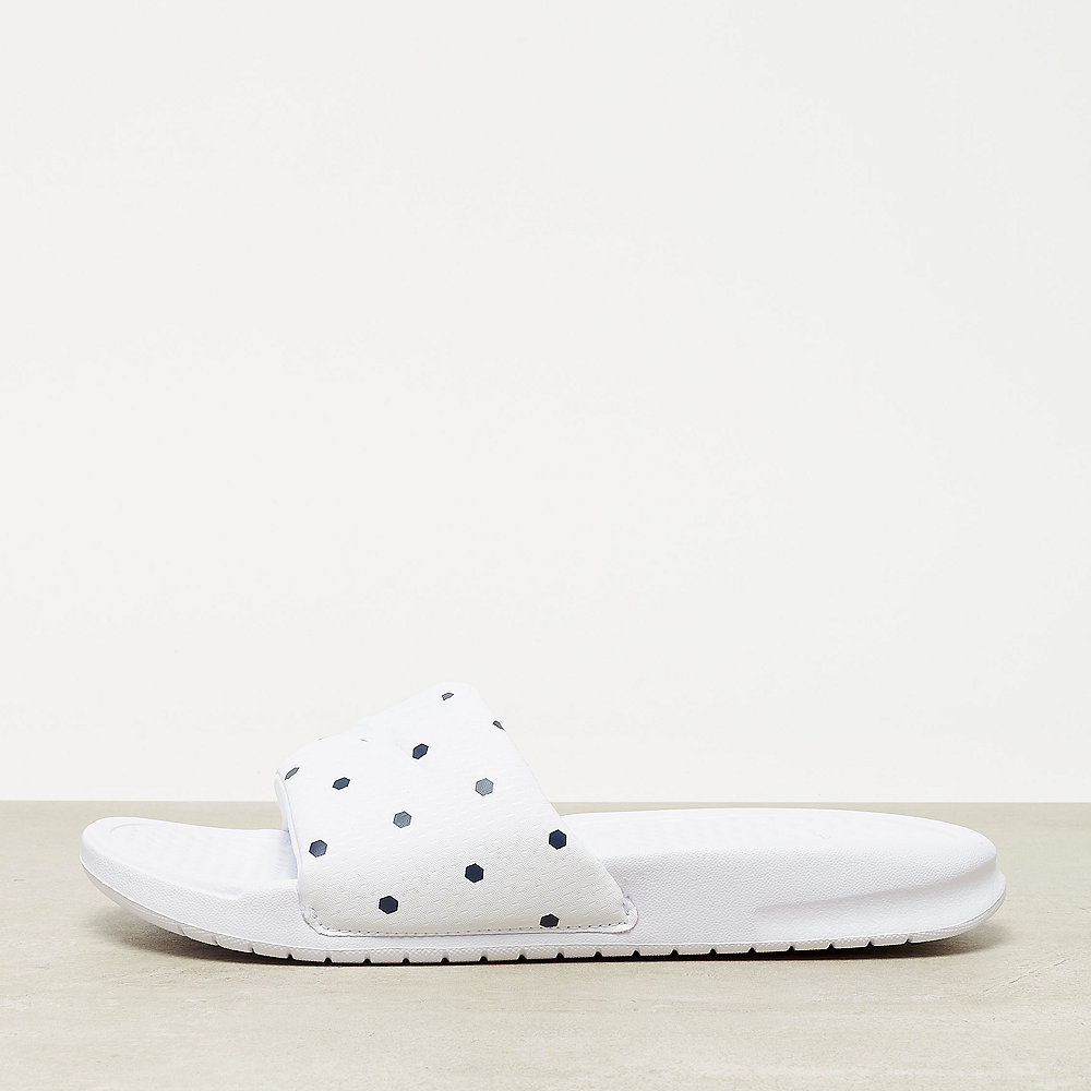 NIKE Benassi white/white midnight navy