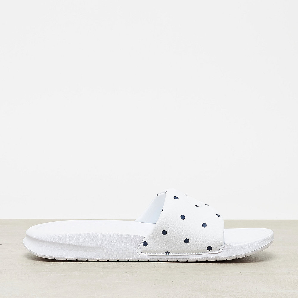 NIKE Benassi white/white midnight navy