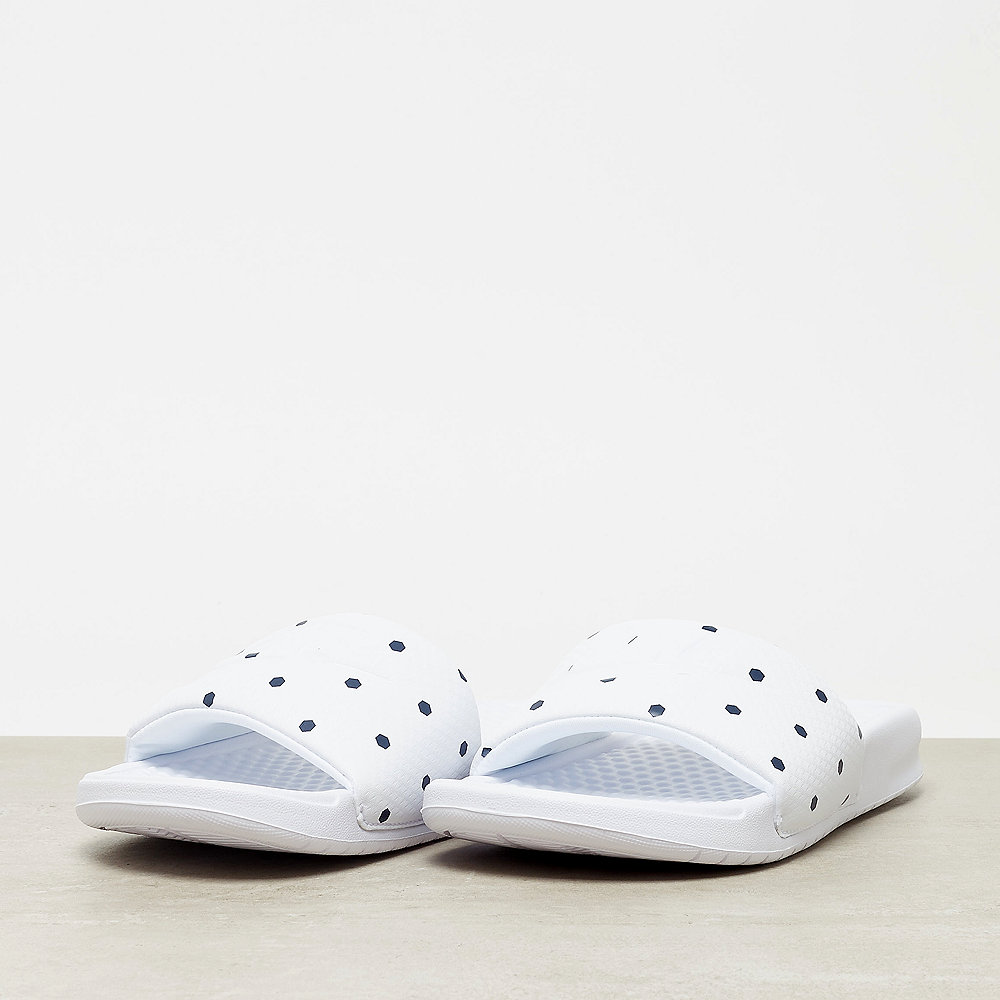 NIKE Benassi white/white midnight navy
