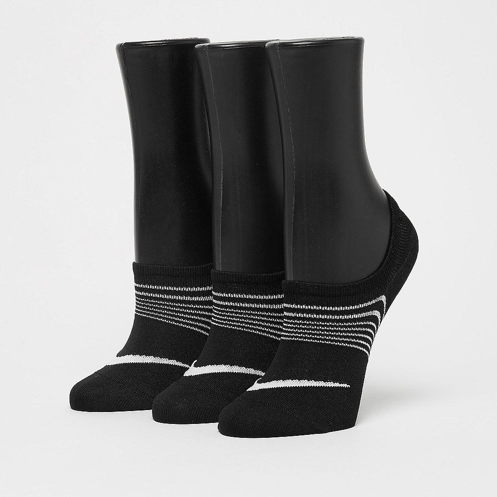 NIKE Wmns Nike Everyday Plus Lightweight Training blk/wht 3Pair