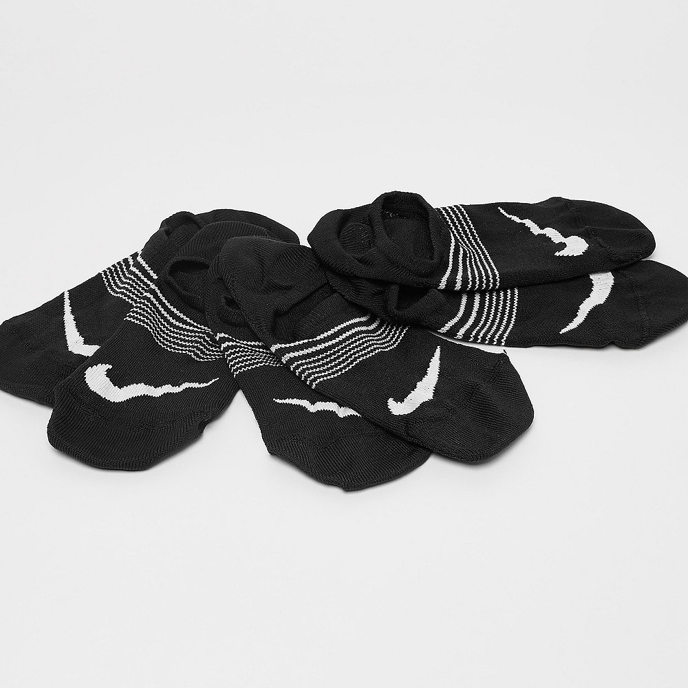 NIKE Wmns Nike Everyday Plus Lightweight Training blk/wht 3Pair