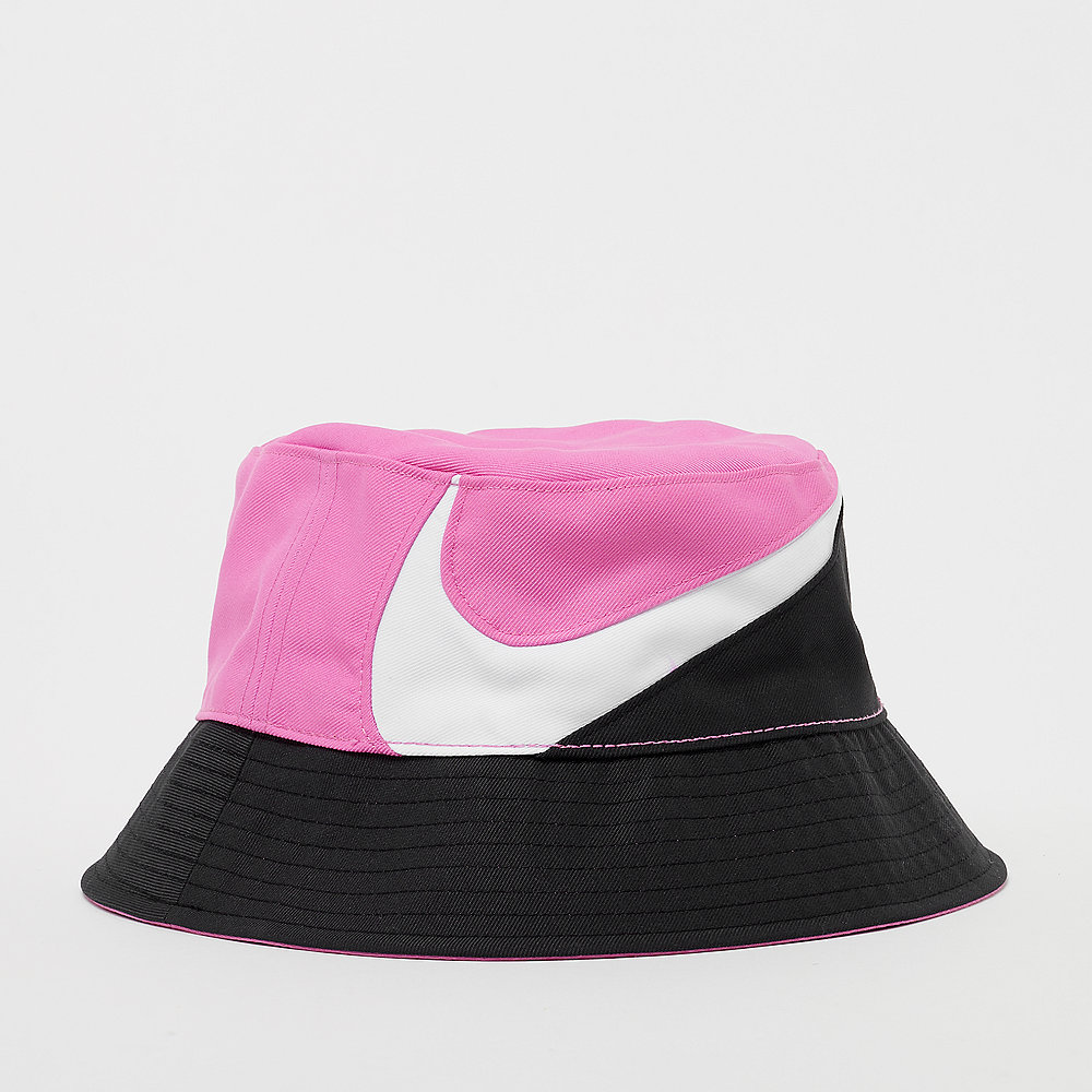 NIKE NSW Bucket Hat Swoosh china rose/white/black