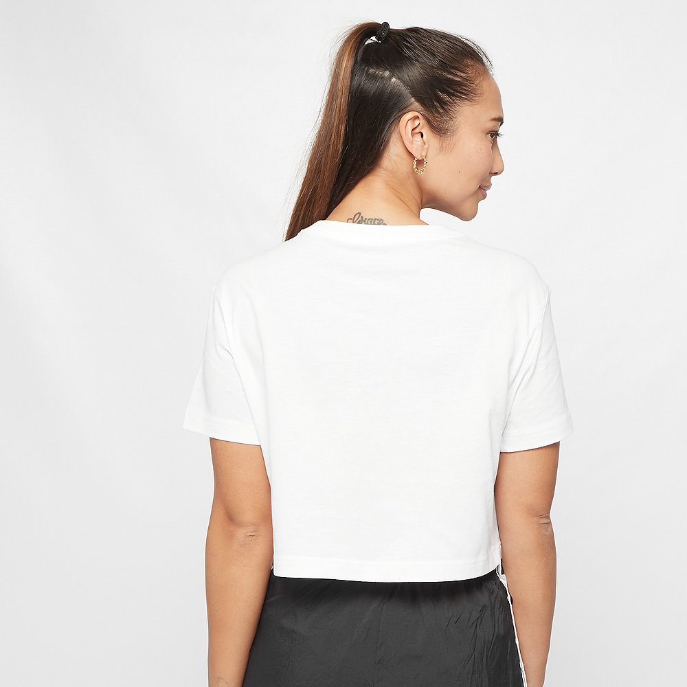 NIKE NSW Essential Crop T-Shirt white/black