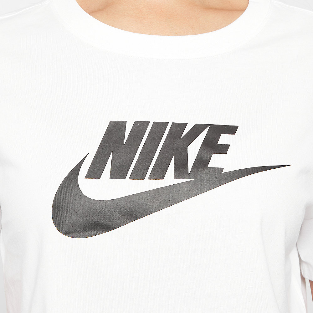 NIKE NSW Essential Crop T-Shirt white/black