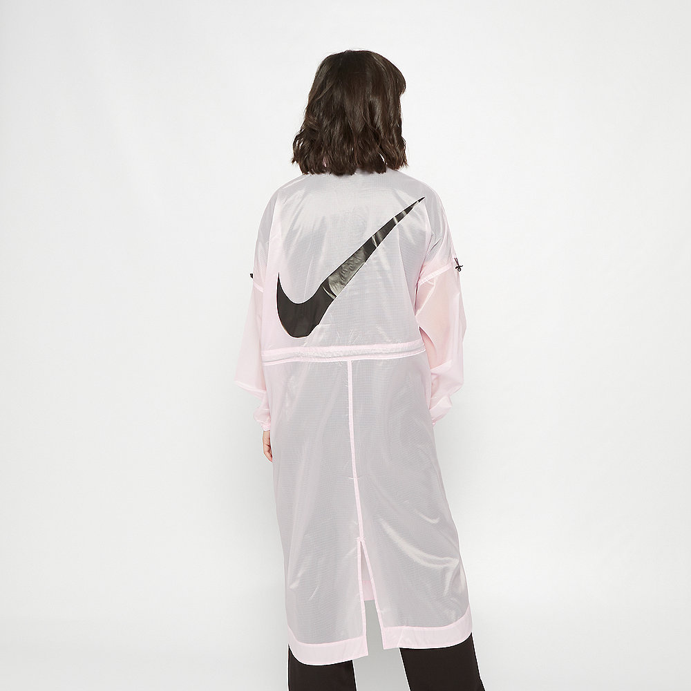 NIKE NSW Jacket Woven Swoosh pink foam/black