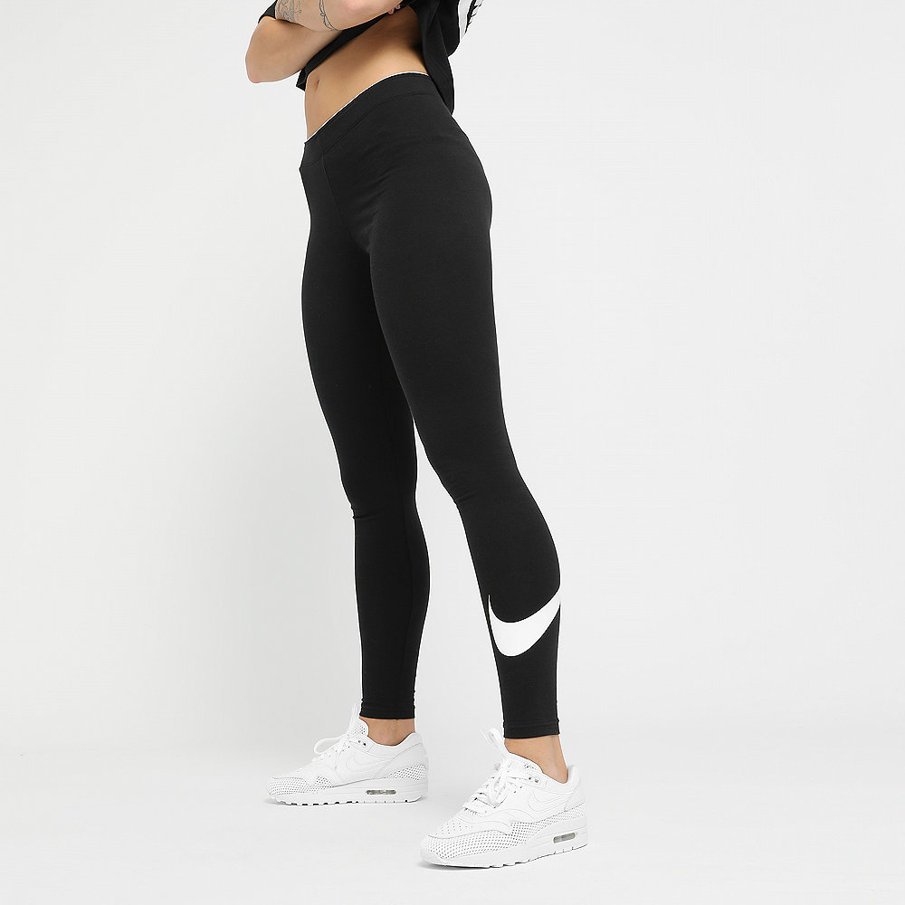NIKE NSW Leggings Swoosh black/white
