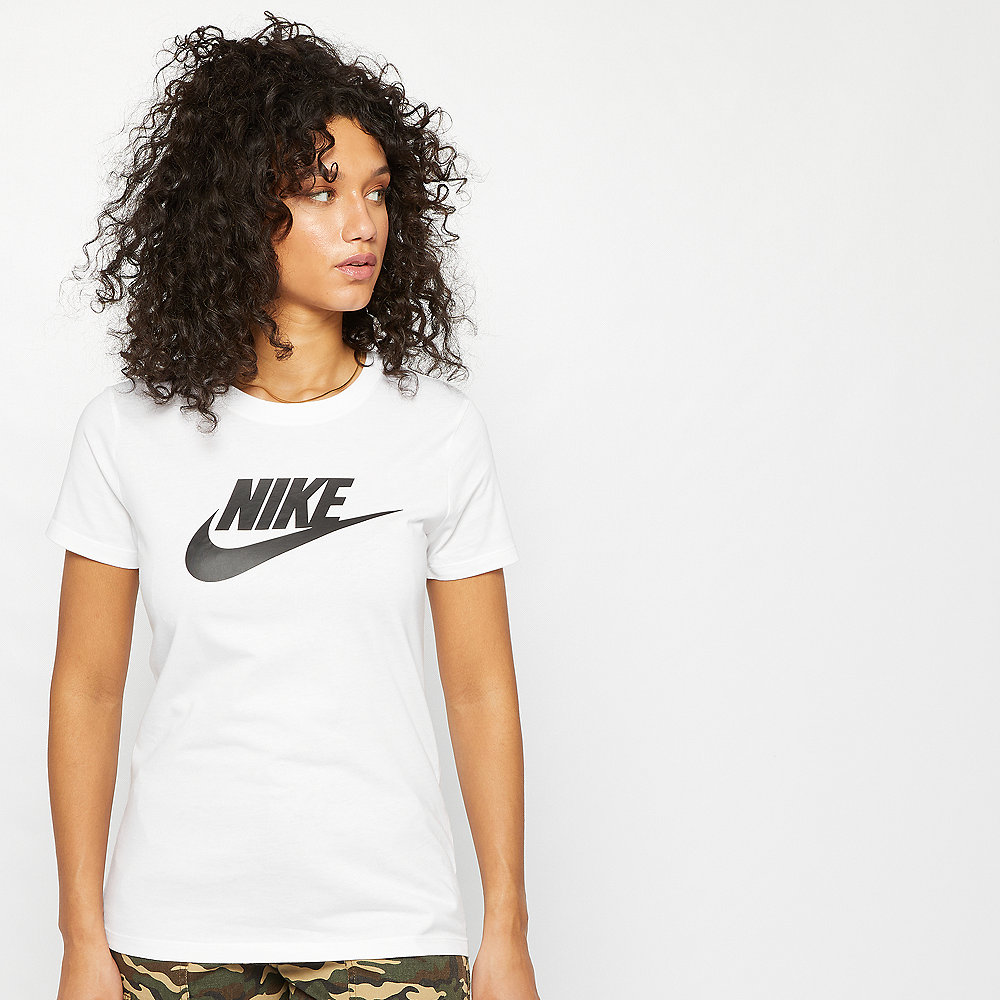 NIKE NSW Tee Essential Icon Futura white/black