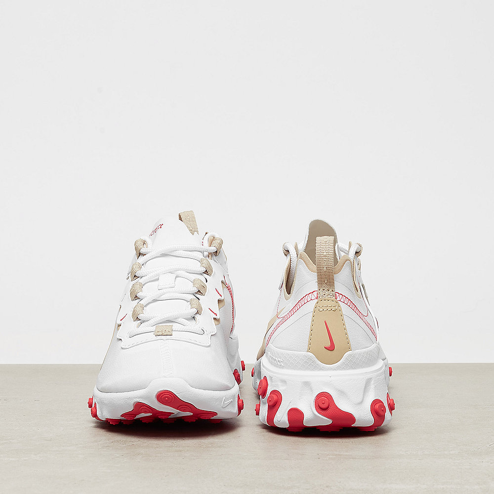 NIKE React Element 55 white/desert ore-white-ember glow