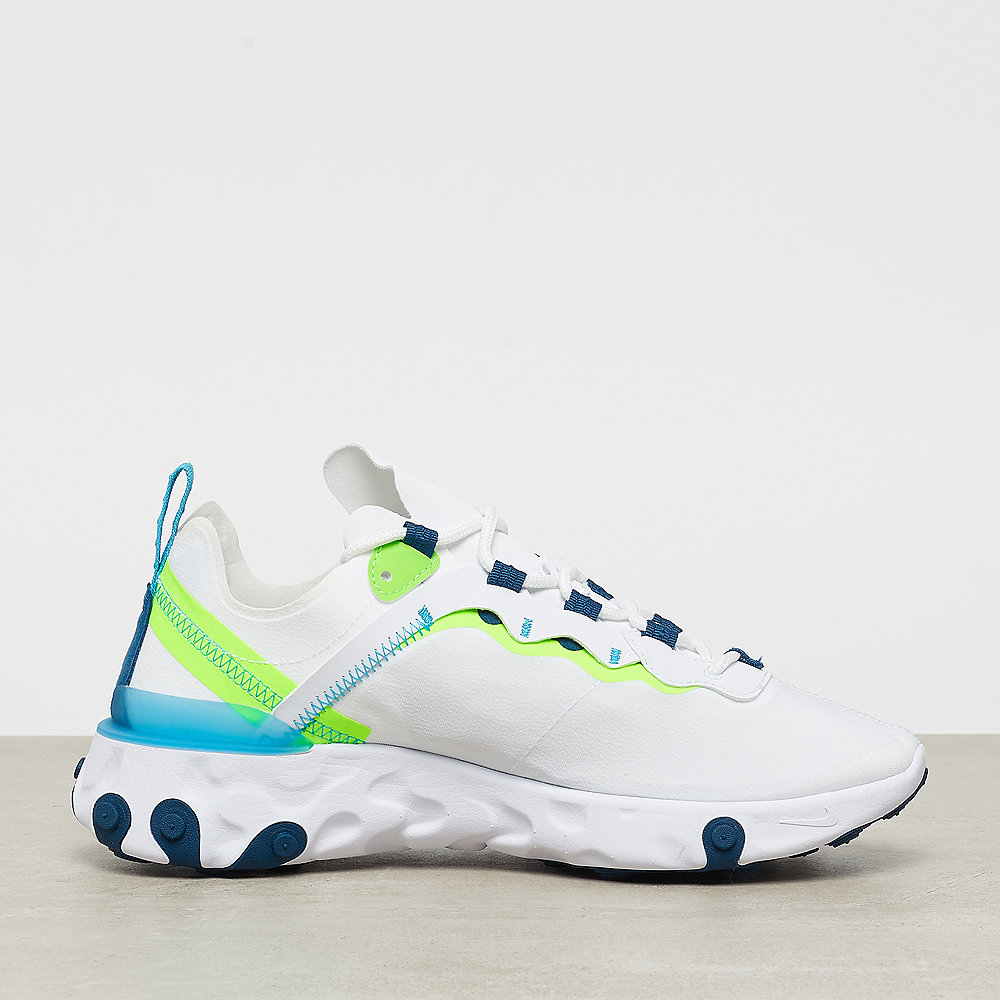 NIKE React Element 55 white/blue force-summit white