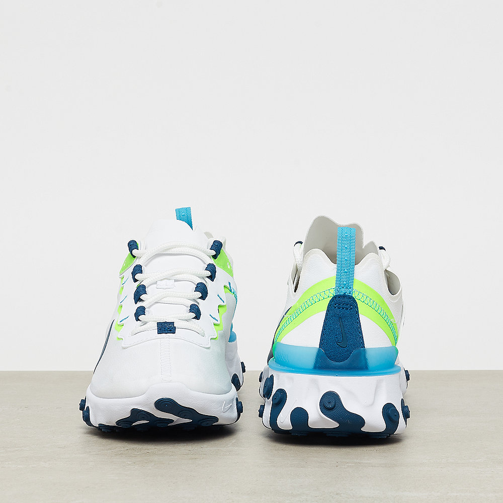 NIKE React Element 55 white/blue force-summit white