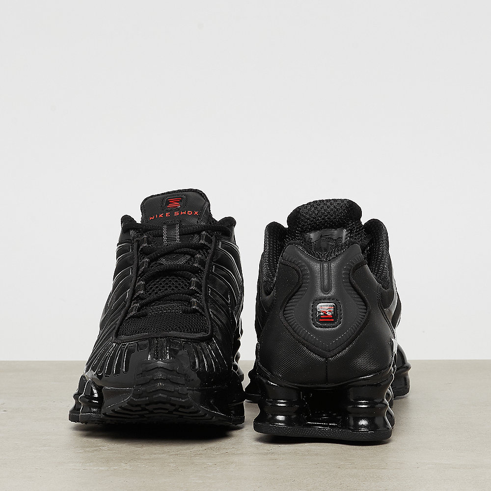 NIKE Shox TL black/black mtlc hematite-max orange