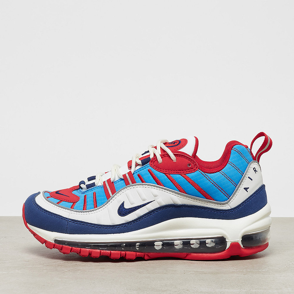 NIKE Wmns Air Max 98 summit white/blue void-university red