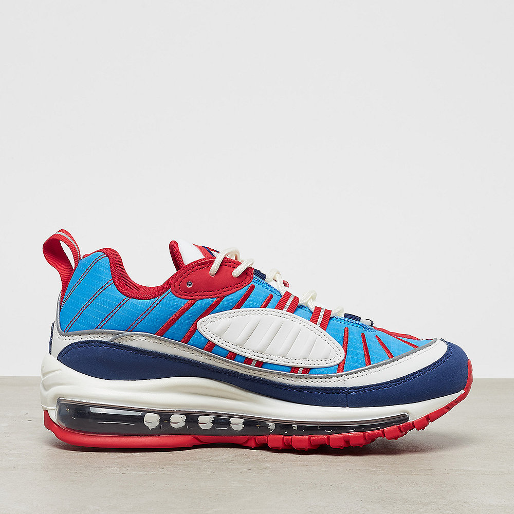NIKE Wmns Air Max 98 summit white/blue void-university red