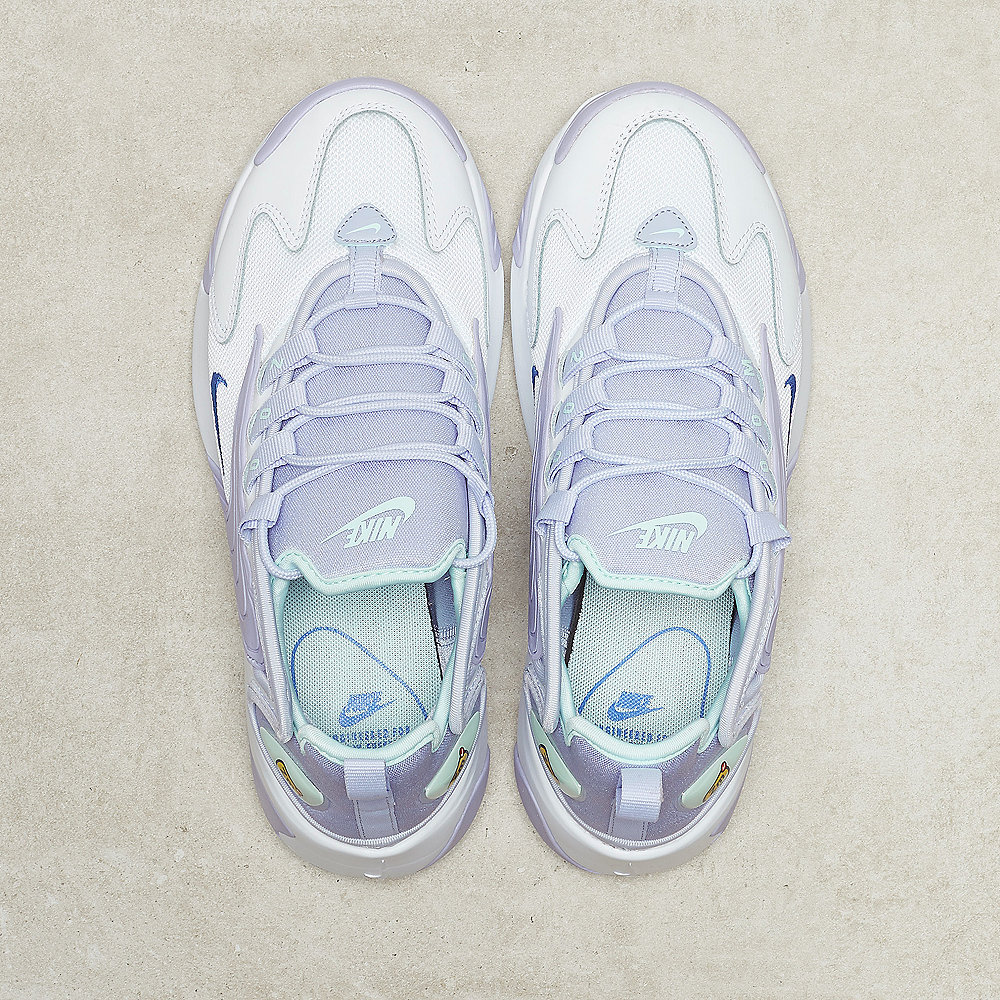 NIKE Nike Zoom 2K white/sapphire-oxygen purple-teal tint