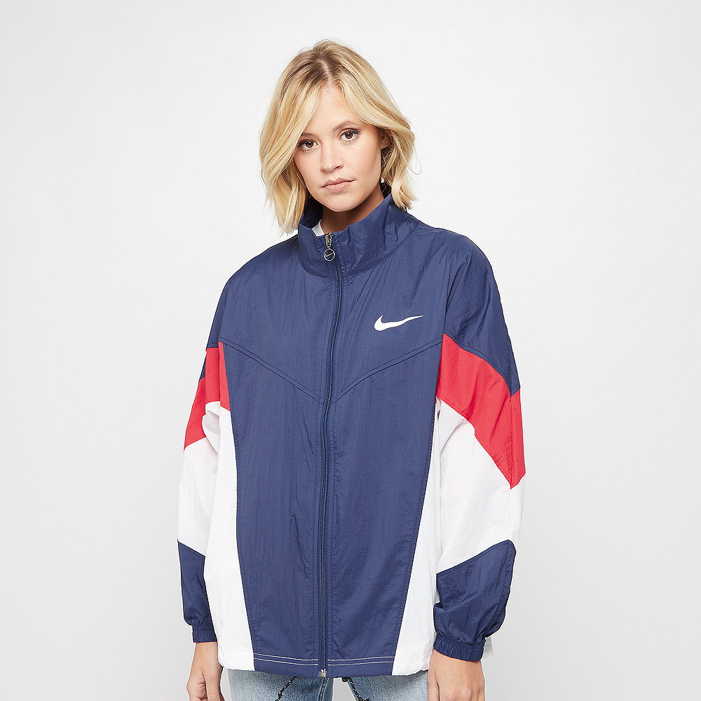 NIKE NSW WR Jacket SSNL blue void/university red/white/white