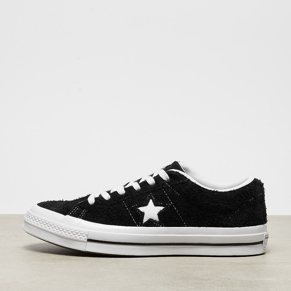 Converse One Star Ox black/white/white