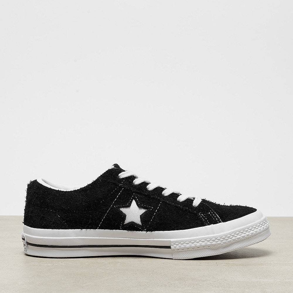 Converse One Star Ox black/white/white