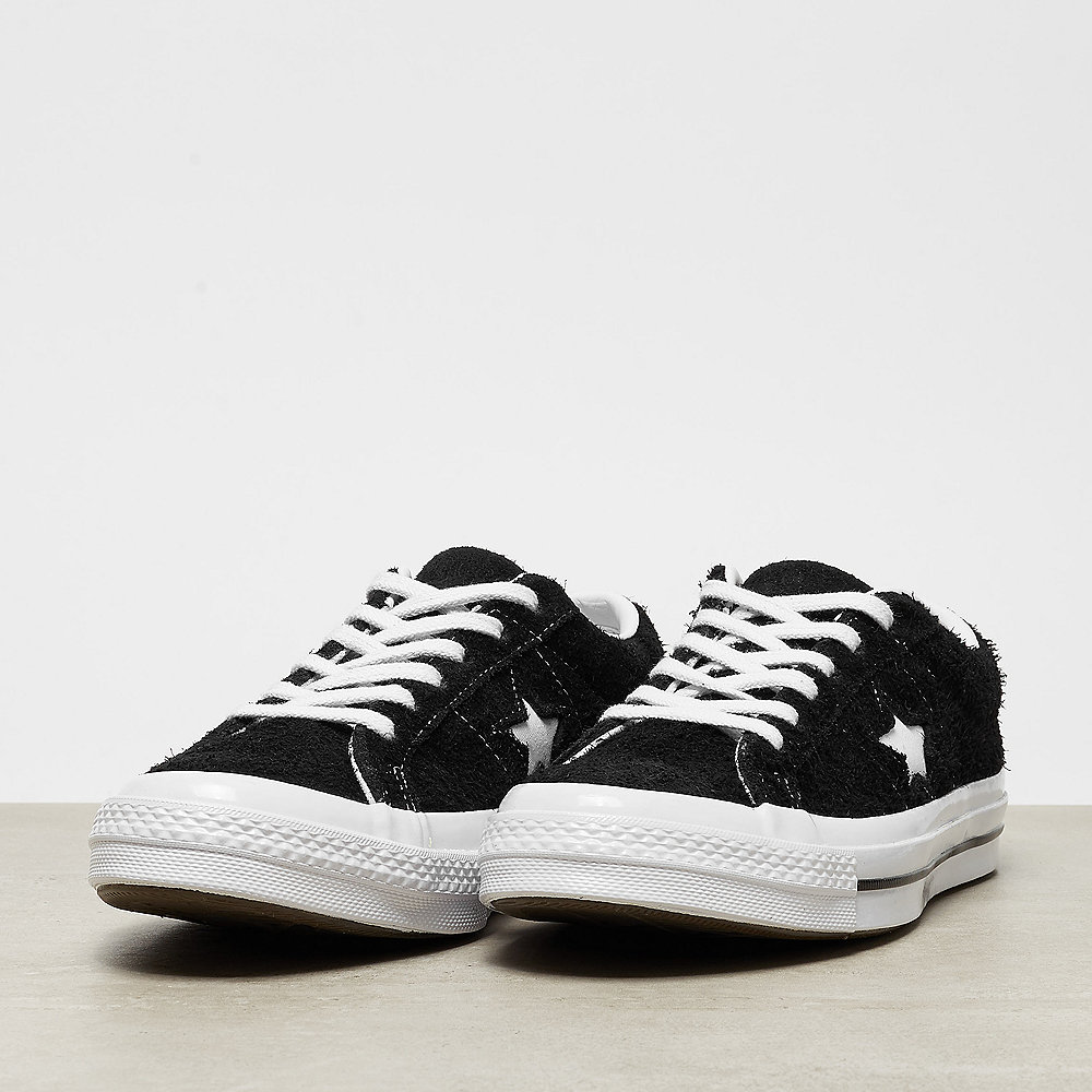 Converse One Star Ox black/white/white