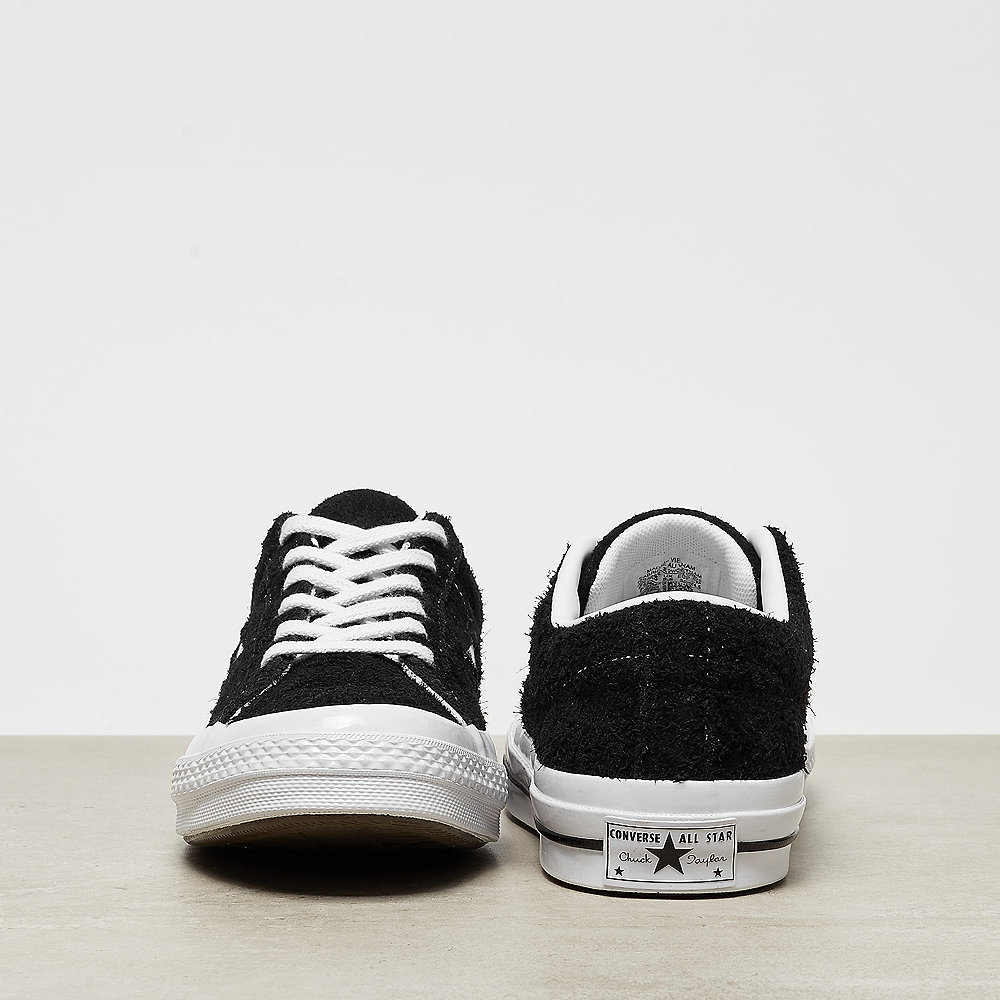 Converse One Star Ox black/white/white