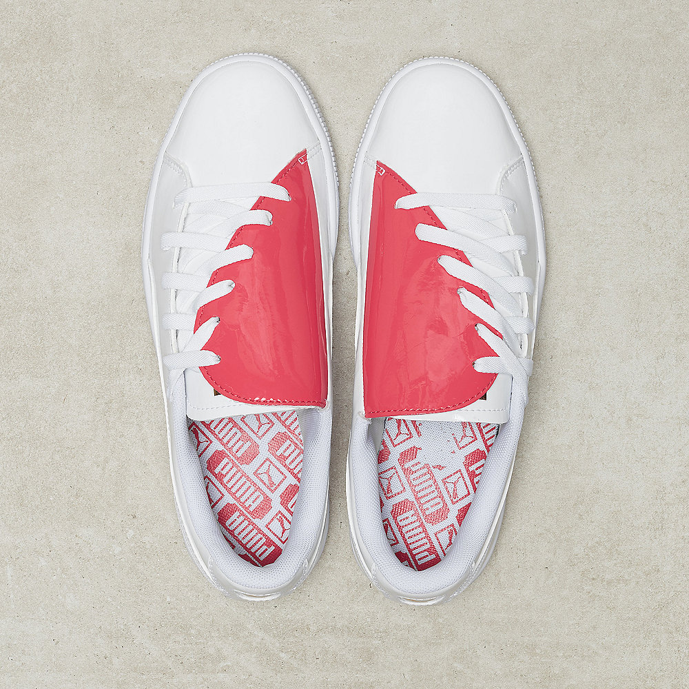 Puma Basket Crush Wn's white/hibiscus