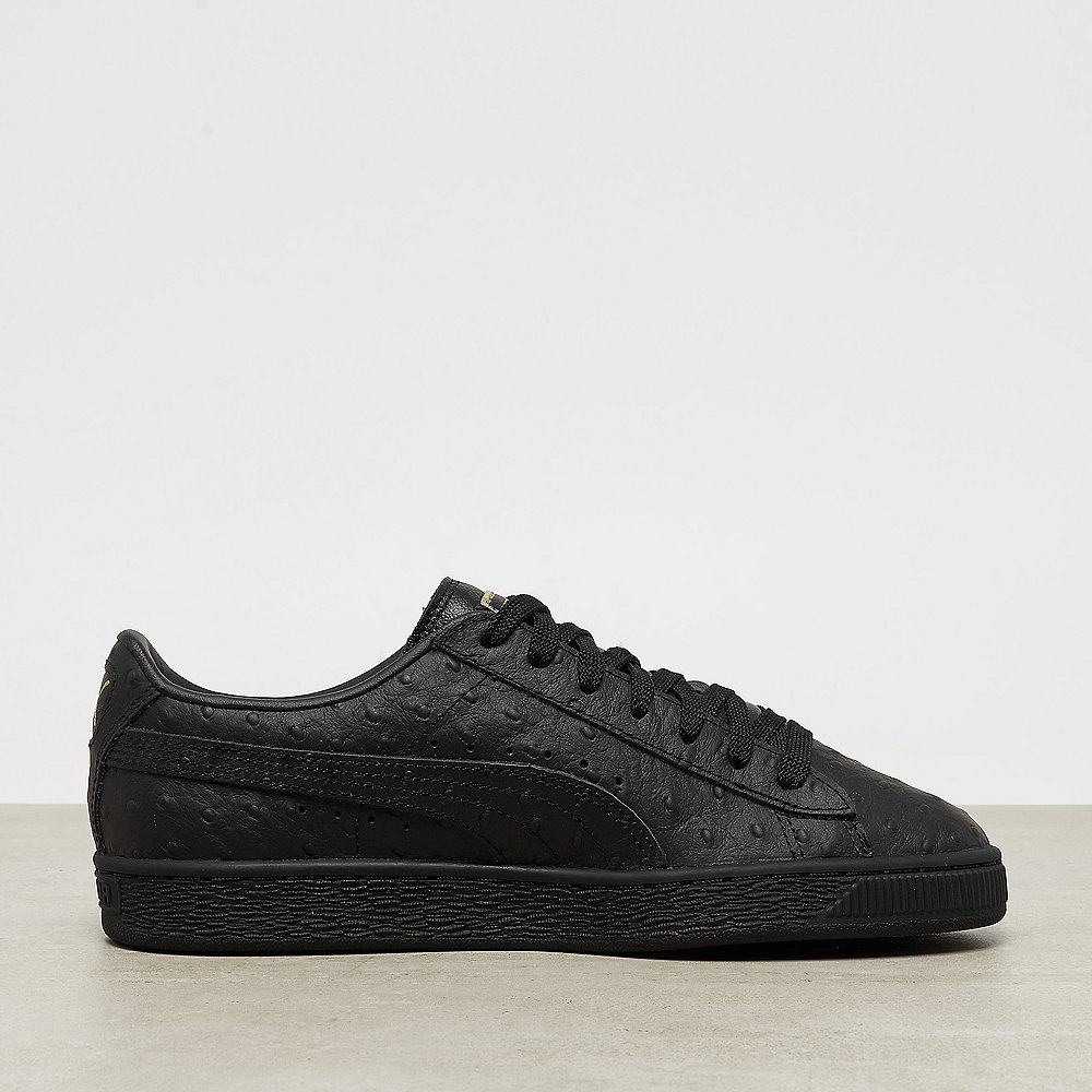 Puma Basket Ostrich Wns puma black-puma silver
