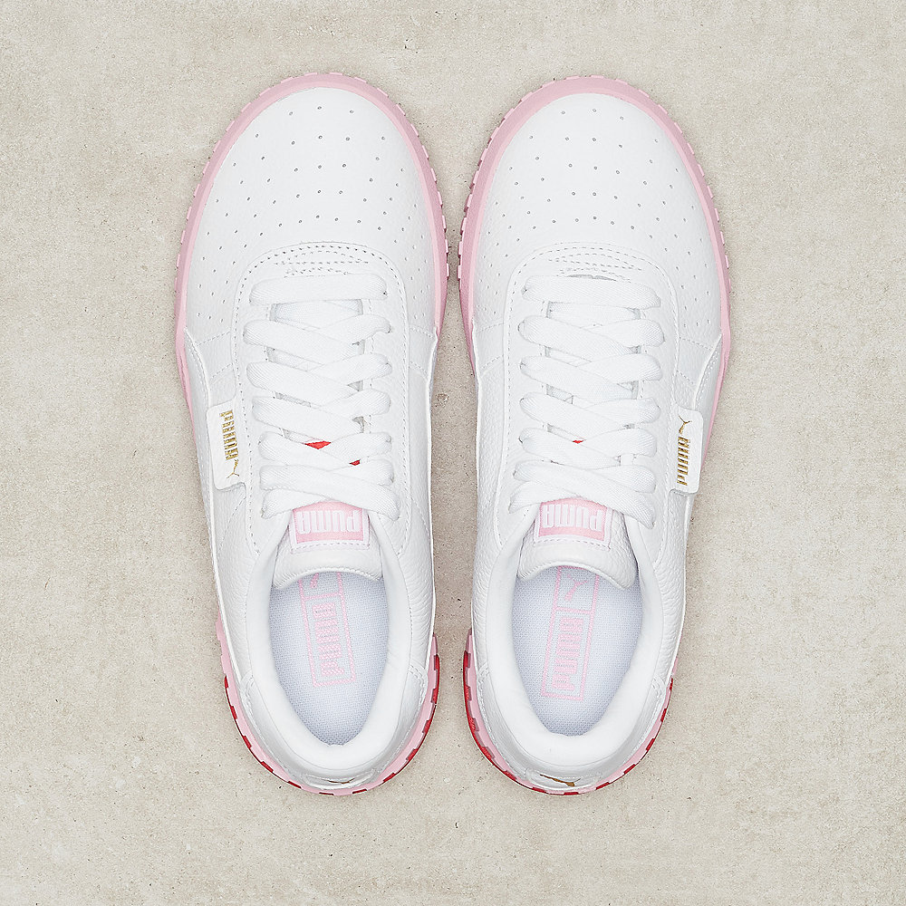 Puma Cali Wn's white/pink