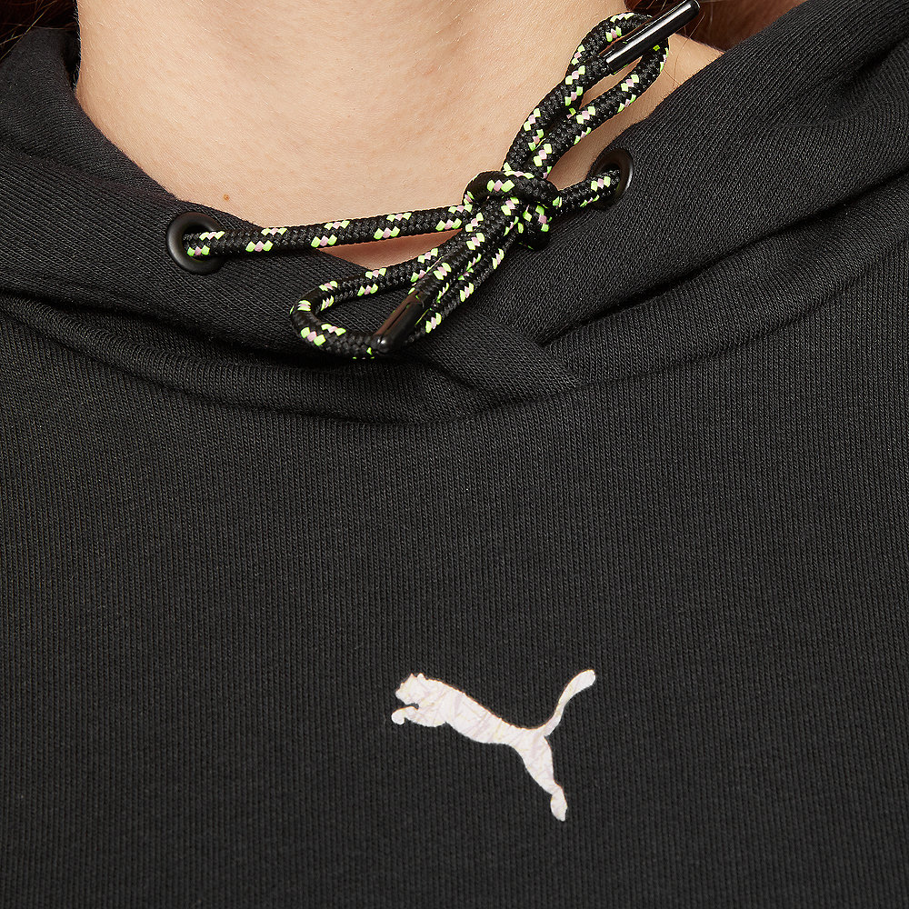 Puma Chase Cropped Hoody black