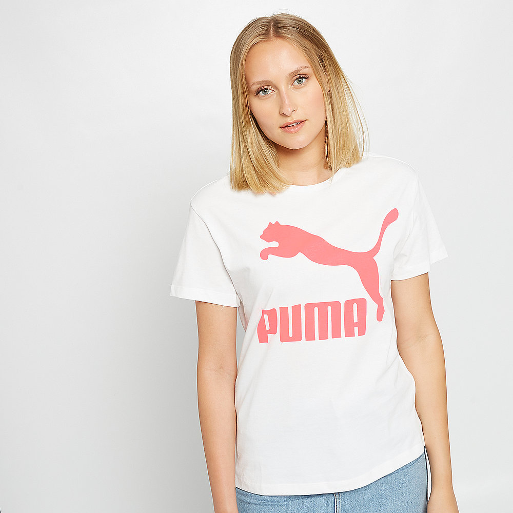 Puma Classics Logo Tee white