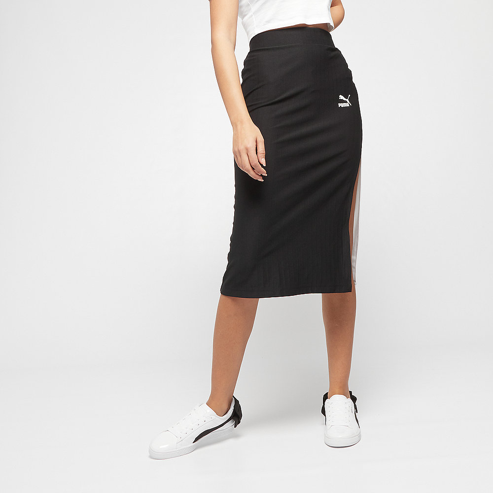 Puma Classics Rib Skirt black
