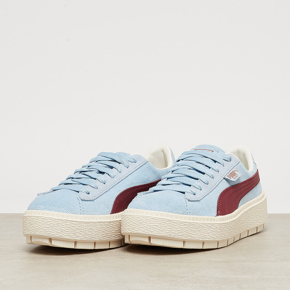 Puma Platform Trace Corduroy cerulean/pomegranate