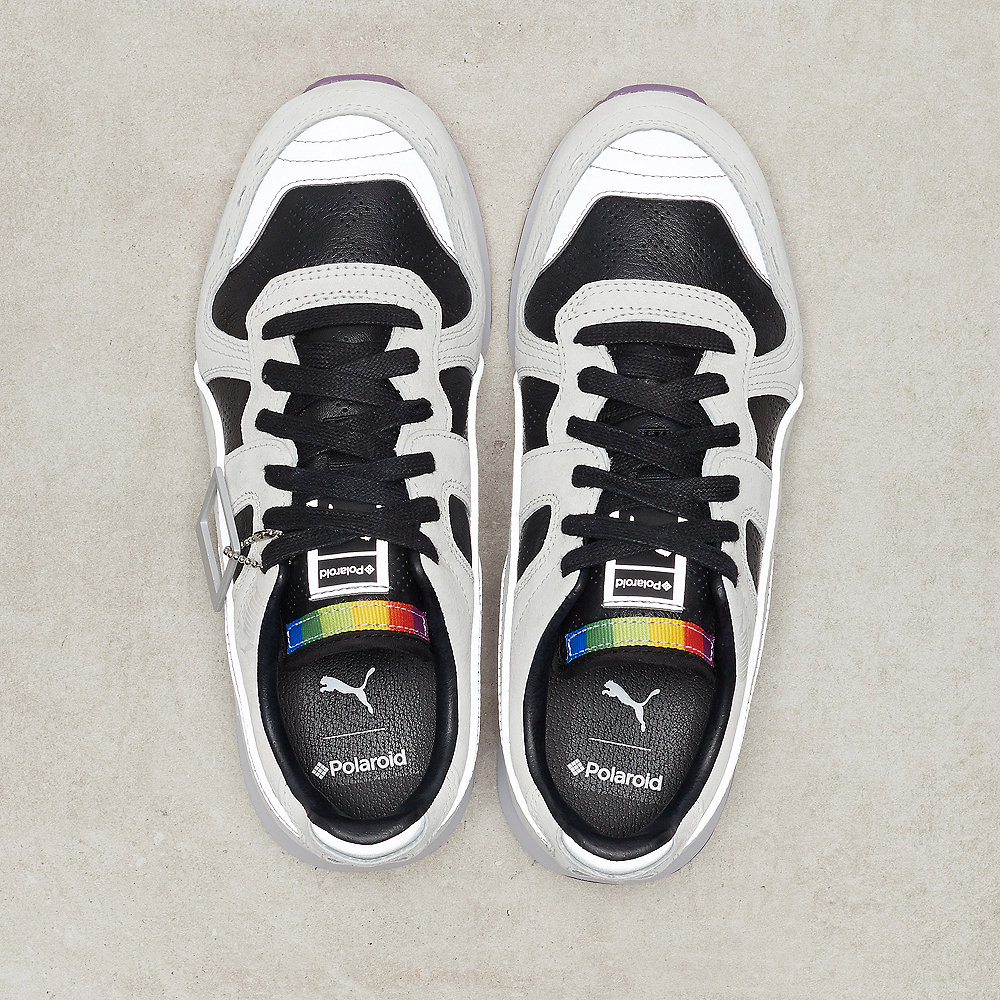 Puma RS-100 x POLAROID marshmallow-puma black