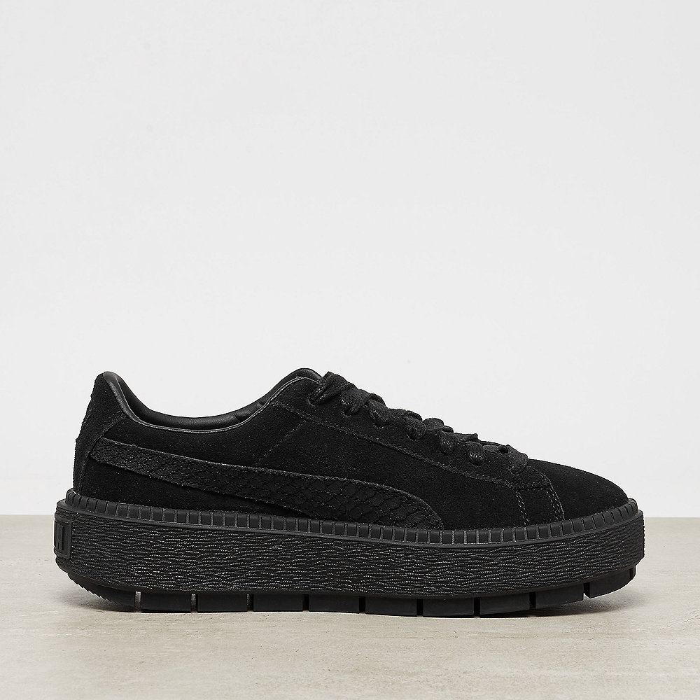 Puma Suede Platform Trace Animal puma black-puma aged silver