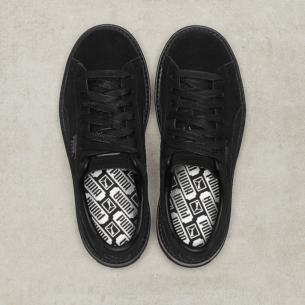 Puma Suede Platform Trace Animal puma black-puma aged silver