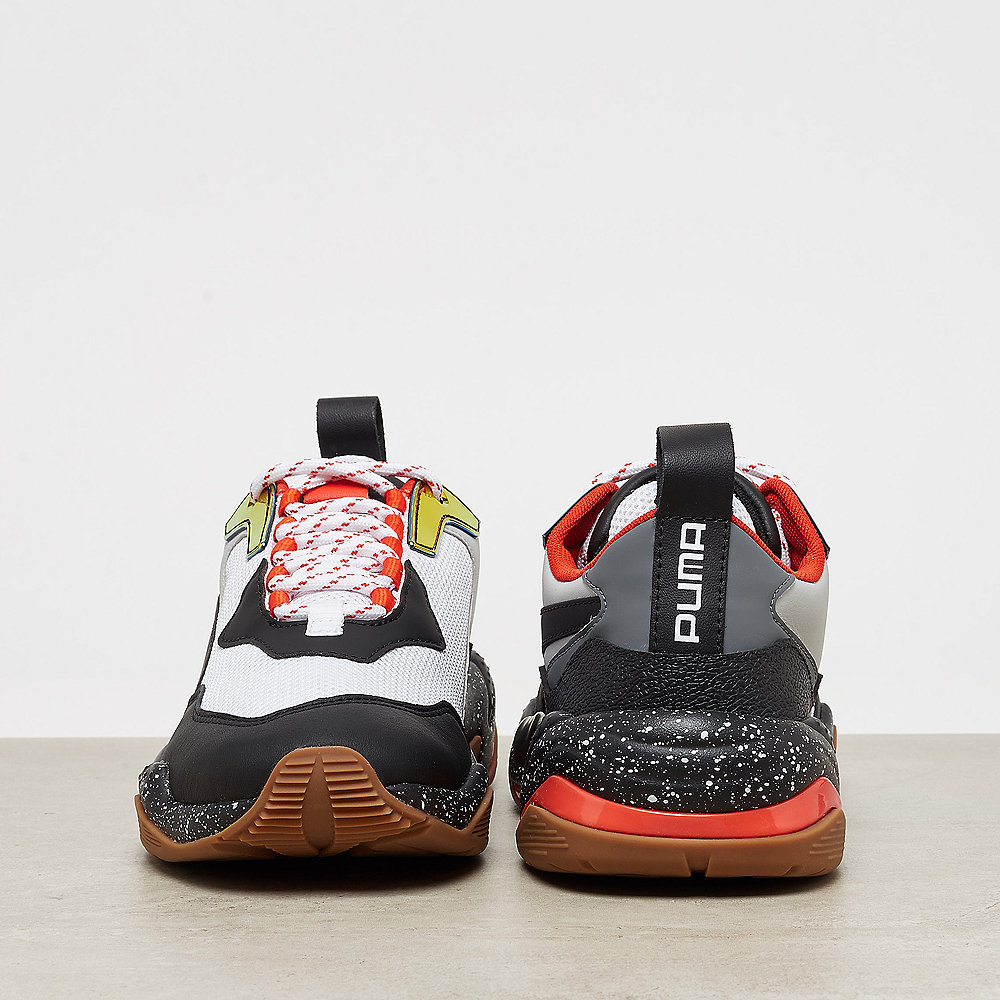 Puma Thunder Electric puma white-puma black-mandarine red