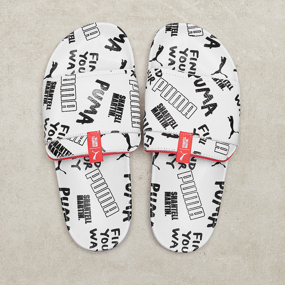Puma Leadcat Graphic SM puma white-puma black-spiced coral